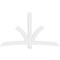 Ekena Millwork Davenport Architectural Grade PVC Gable Bracket, 96"W x 56"H x 2"D x 6"F, 14/12 Pitch GBP096X56X0206DAV00 - alternate 2